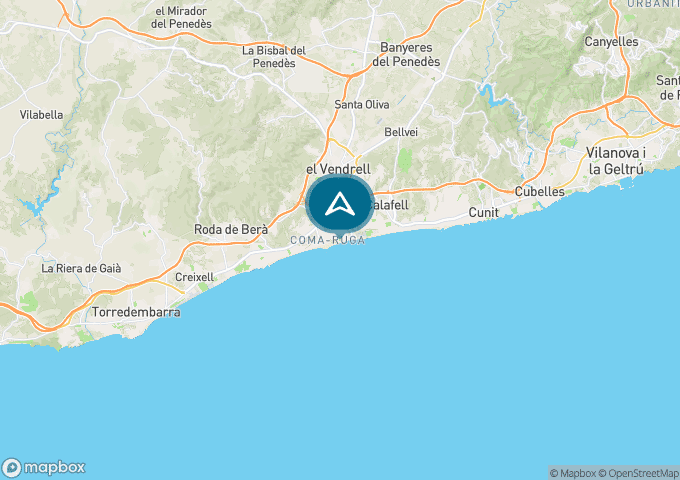 Localisez le camping sur la carte